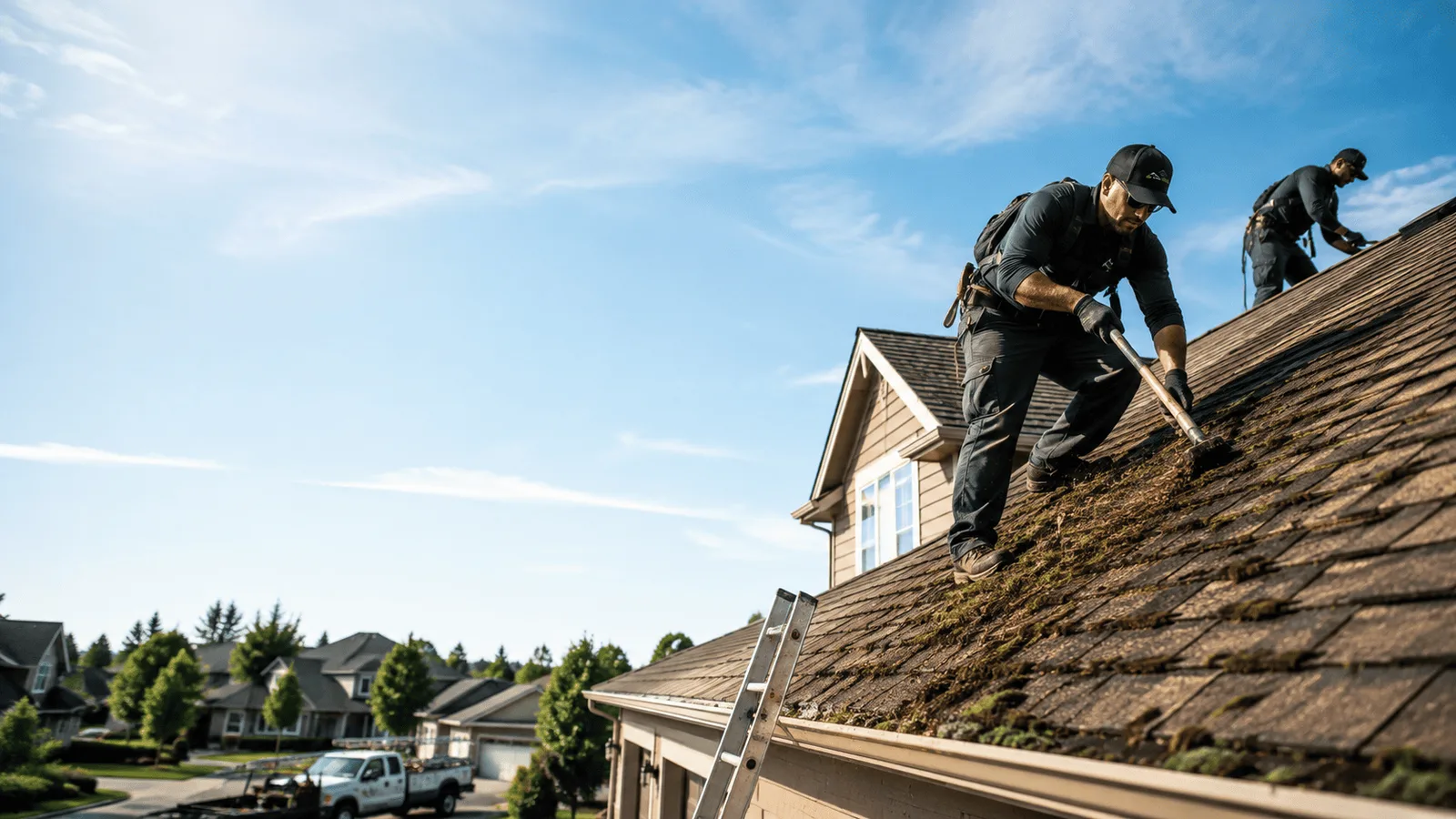 Roof Moss Removal in Marble Hill, GA near me